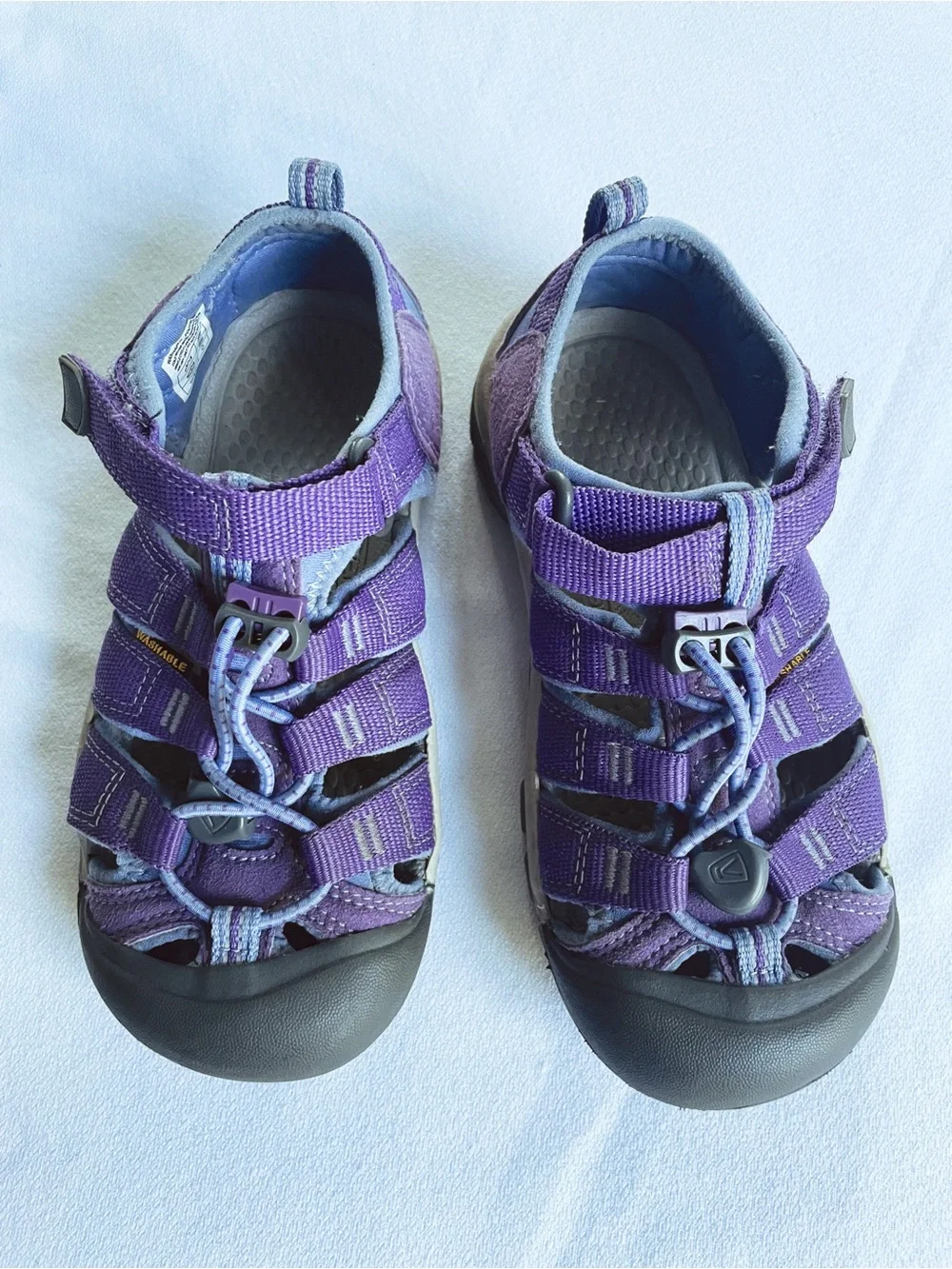 KEEN Newport H2 Waterproof Hiking Sandals Purple Kids Size 1 Shoe Hiking Outdoor